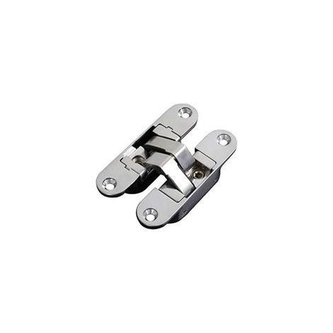 Charnière invisible pour portes, charnières invisibles pour portes lourdes, charge de 35 kg, ouverture de 180º, zamak