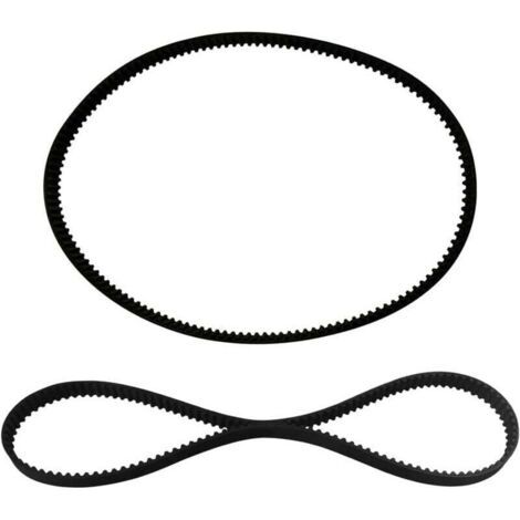 Lot de 2 courroies de rechange 120-3335 pour tondeuse à gazon Toro TimeMaster et tracteurs autoportées avec plateau de 76,2 cm, remplacement 265-610, 1203335 Courroie