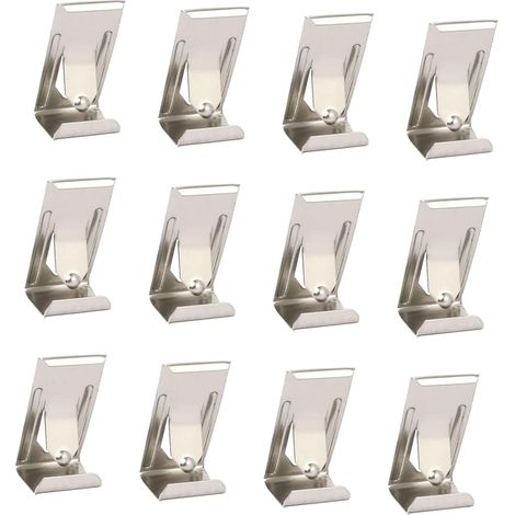 CCYKXACrochets pour Cadre Photo en Fer Argenté, 60 Pièces, Outils Suspendre sans Dommage pour Toiles et Cadres en Bois, Accessoires pour Encadrement Mural (1/5)