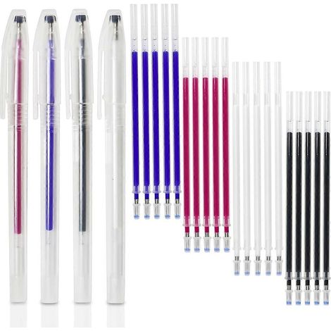 Stylos effaçables à chaud pour la couture, le quilting, la broderie et la confection de vêtements. (1/5)