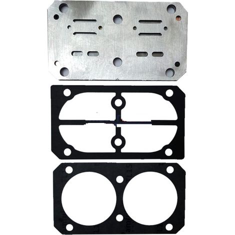 PIASTRA VALVOLE POMPANTI COMPRESSORI ABAC BALMA CECCATO PAT24 A29 PAT38 A39