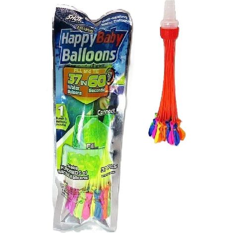 Wasserballon-Set, 37-teilig