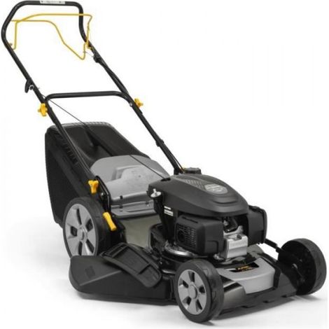 Alpina – Tondeuse thermique autotractée 51cm – Moteur 145cc – Surface jusqu'à 1800m² – Coupe précise pour jardins larges