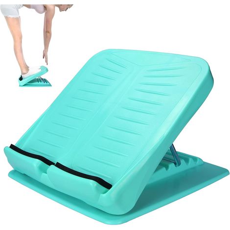 Tabla de inclinación portátil y ajustable para ejercicios de piernas, tobillos, pies y pantorrillas pedales de equilibrio para las costillas. (1/5)