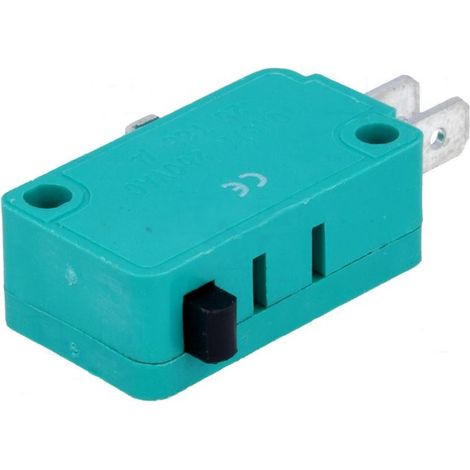 Microrruptor 10A/250Vac Sin Lengueta Conexion 3 Terminales Faston