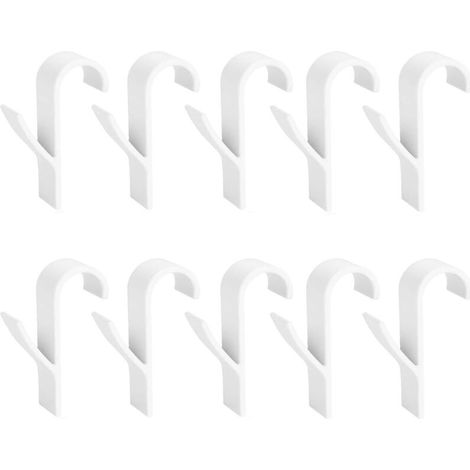 Set mit 10 Haken für runde Heizkörper, Handtuchhalter, Heizkörper, Mehrzweckhaken für runde Heizkörper, Handtuchhalter, Heizung, ABS-Haken, für alle Heizkörper