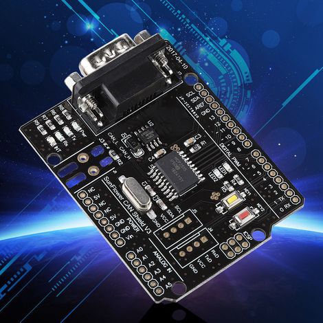 Module CAN Bus MCP2515 pour Arduino, Compatible avec Protocole CAN2.0 et Interface TJA1050