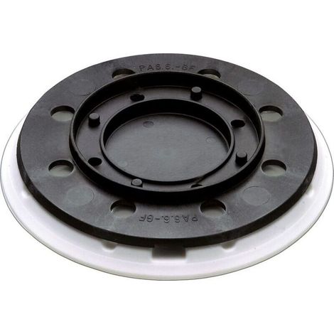 Plateau de ponçage FESTOOL ST-STF 125/8-M4-J W-HT – Grain moyen 125 – Dimensions 20,3 x 17,8 cm – Pour ponçage bois dur (1/4)