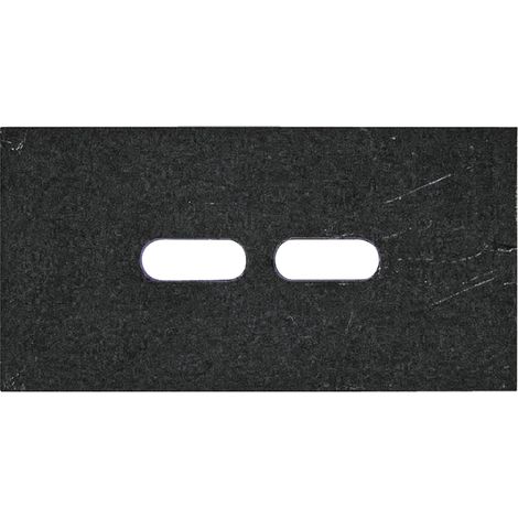 Metallwellenabstreifer 155x80x2,5mm für PEGORARO 006567 (1/2)