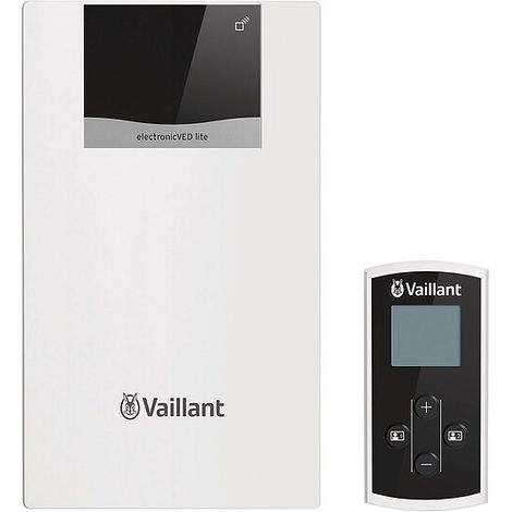 Vaillant Elektro-Durchlauferhitzer electronicVED lite E 11-13/1 L F - Untertischgerät mit Funkfernbedienung - 0010044428