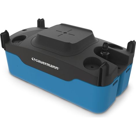 SAUERMANN Si-83 Pack 2 - Pompa per condensa con tubo flessibile in pressione da 5 m per condizionatori d'aria, riscaldatori, deumidificatori e altro