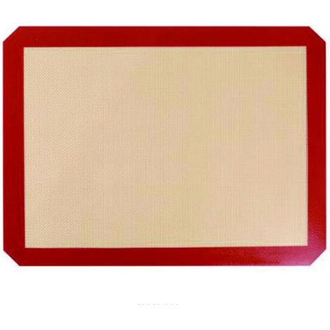 Tapis De Cuisson - 1 Tapis Réutilisable En Silicone Anti-Adhésif - Supporte Le Four Et Le Micro-Onde, Passe Au Lave-Vaisselle - Certifié Sans Bpa Et Écologique - Idéal Pâtisserie : 42x29.5cm (1/3)