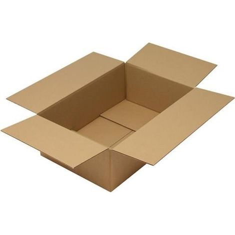 Faltkarton 1-wellig Maße 600x400x200 mm Qualität 1.30 C braun TRANSPAK (1/2)