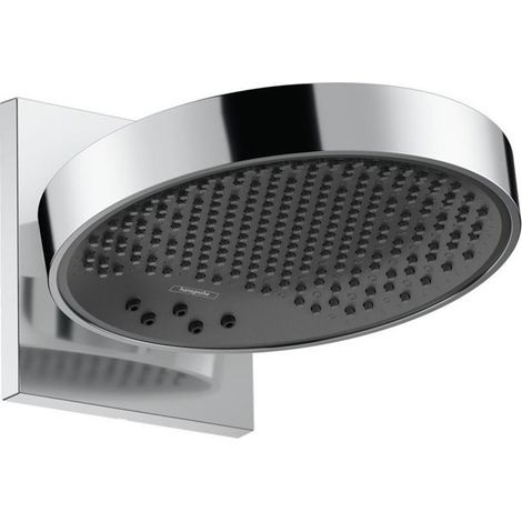 tête de douche 250 3jetavec bras de douche chroméé