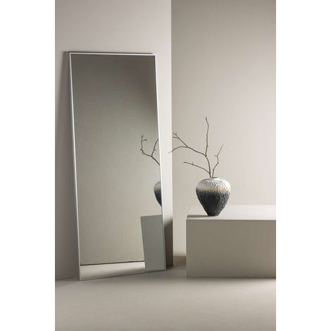 Orlando miroir sol et mur 85x190 cm argenté. (1/4)