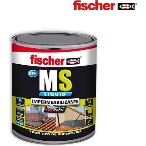 MS Flüssigkleber FISCHER Braun/Fliesen 1kg 534616