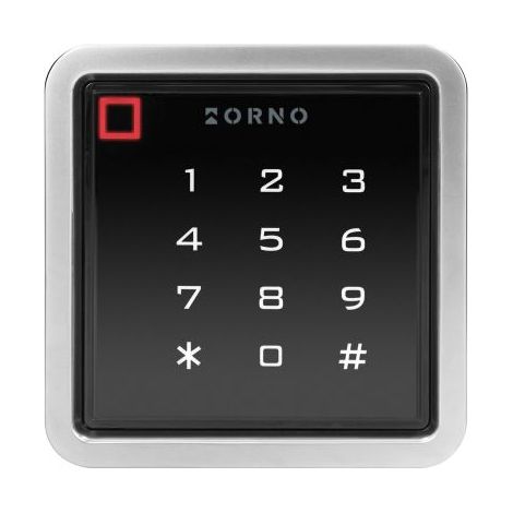 Serratura a codice touch con lettore di carte di prossimità e portachiavi, Wi-Fi, IP68, 1 relè 3A,