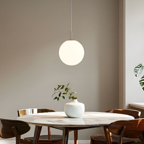 [GEBRAUCHT] B-Ware Lindby Hängeleuchte Pendelleuchte Marike LED Lampe Leuchte dimmbar weiß Ø30cm