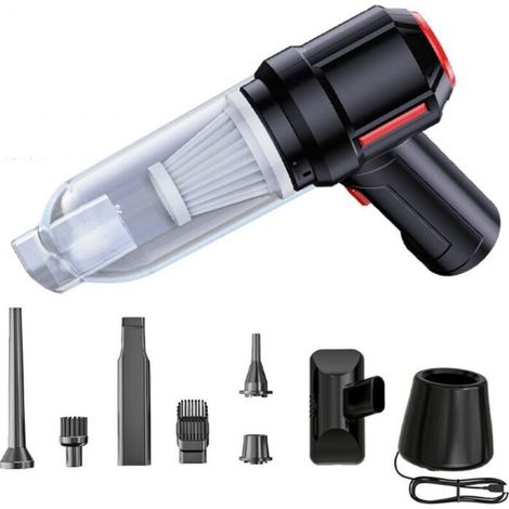 Mini pistola ad aria compressa elettrica senza fili – Aspirapolvere portatile per tastiere di PC e dispositivi elettronici, 120 W, batteria ricaricabile