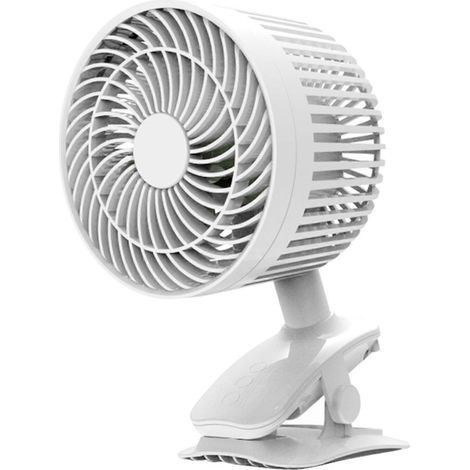 Mini ventilateur USB à pince, ultra-silencieux et portable de haute qualité. (1/4)