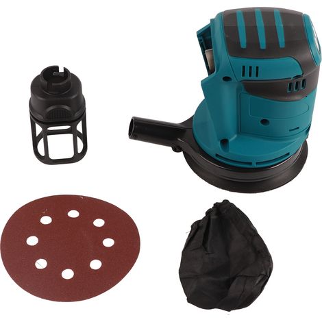 Lithium Battery Sander 3 Speed Adjusting Low Vibration Comfortable Cordless Orbital Sander 5inch for 21V Battery