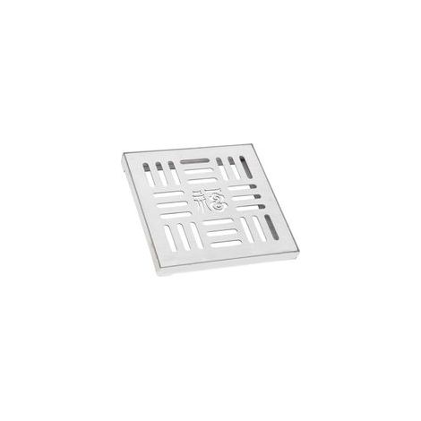 Grille de drainage en acier inoxydable, grille extérieure pour sol, siphon carré au sol – diamètres disponibles : 150 mm, 200 mm, 300 mm