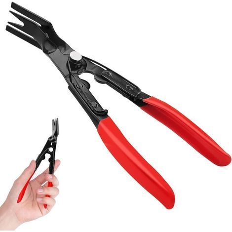 Pince à Degrafer, Pince à riveter en plastique, Porte de Voiture Automatique Clip, Pinces Universelles Outils Pour de réparation pour la garniture de porte de voiture et le Tableau de bord de p (1/5)