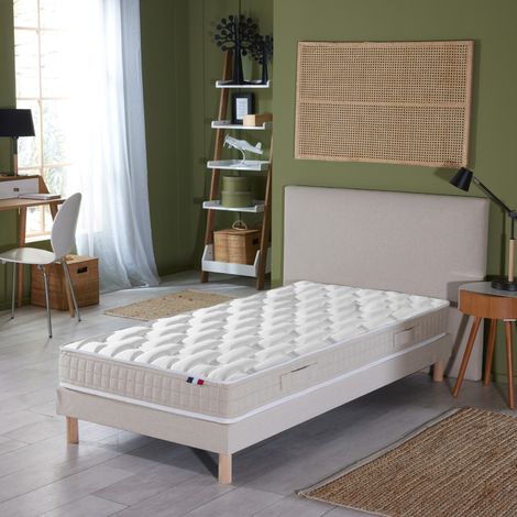 Matelas latex 5 zones ORIGINEL Face hiver/été confort optimal 80 x 200