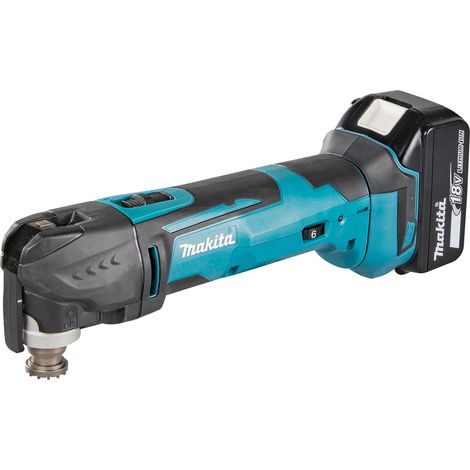 Utensile multifunzione Makita 18V DTM51RT1J3 1x 5,0 Ah + caricabatterie + 41 accessori (1/4)