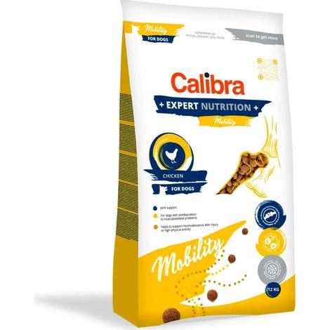 CALIBRA DOG Expert Nutrition, croquettes pour chien de mobilité, 12 kg