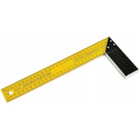 Geko Carré universel 300 mm aluminium acier précis (1/3)