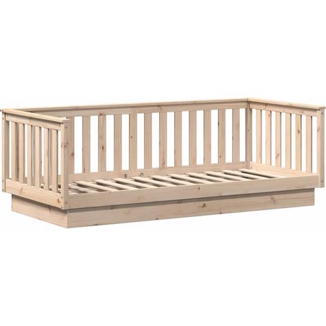 Maison Exclusive - Tagesbett ohne Matratze 90x200 cm Massivholz K
