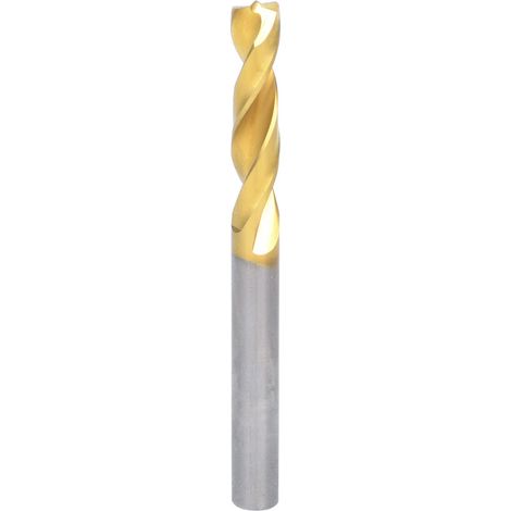 Kstools – Foret à métaux HSSE-TIN Ø 6mm – Longueur 70mm – Pour perçage précis de PVC, cuivre, aluminium, acier – Direction de coupe à droite (1/10)
