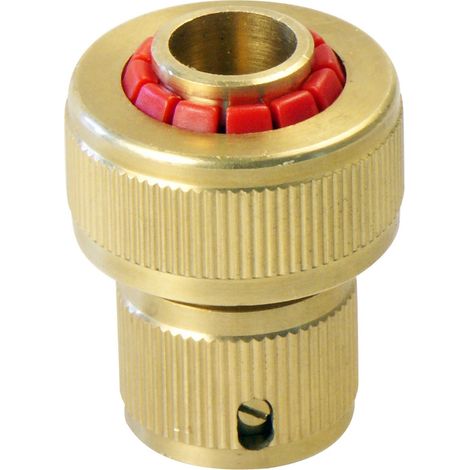 EXTOL PREMIUM Schnellkupplung für Schlauch, 3/4", Messing (1/2)