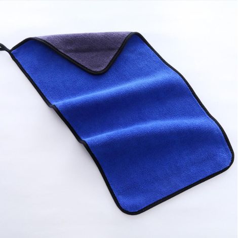 50x100CM Chiffon Microfibre Séchage Voiture, 500GSM Serviette Super Absorbant Anti Rayures Polissage Detail Auto Moto Vitre Salle de Bain, Lingette