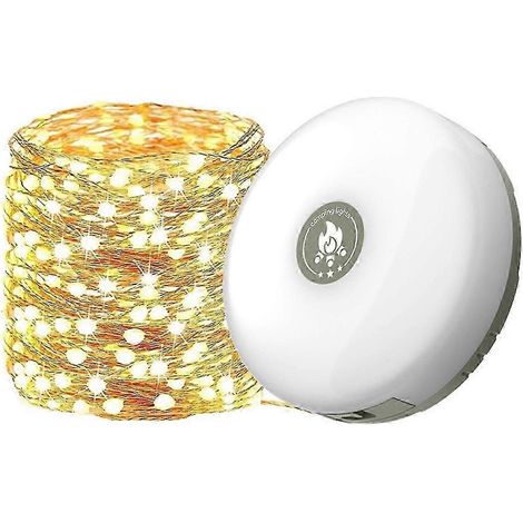 Guirlande lumineuse de camping avec 8 modes réglables, lampes de camping LED rechargeables compatibles avec le camping, la randonnée, le sous-sol et autres activités. (1/5)