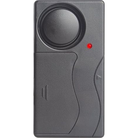 Alarme de vibration sans fil fonctionne avec antivol antivol alarme sécurité vélos moto voiture véhicules porte fenêtre (télécommande non incluse) (1/5)