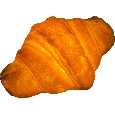 Lebensechte Croissant-Lampe für den Schreibtisch im Homeoffice – langlebig, exquisit verarbeitet – Nachtlicht (1/5)