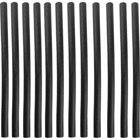 Couvoirs de Protection Noirs de 12 Packs pour Les Poteaux de Trampoline de 35,4 Pouces, Améliorations de la Sécurité du Trampoline (1/5)