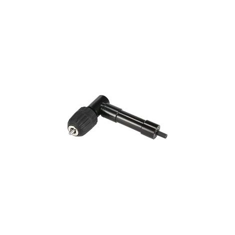 Adaptateur de Fixation de Mandrin de Perceuse à angle droit de 90 Degrés avec outil de Conversion à Déverrouillage Rapide du Mandrin Sans clé d'extension de Flexion de 0,8 à 10 mm (1/5)