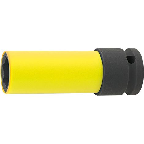 Fortis Kraft- Steckschlüsseleinsatz mit Kunststoff-Hülse 1/2 19x85 mm (1/4)