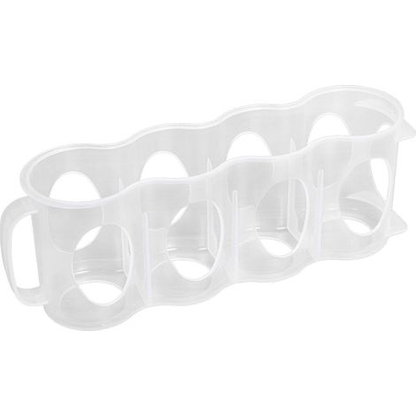 Étagère de rangement peu encombrante pour canettes, boîte de rangement coulissante à 4 compartiments pour réfrigérateur, organiseur de canettes, support coulissant pour réfrigérateur. (1/5)
