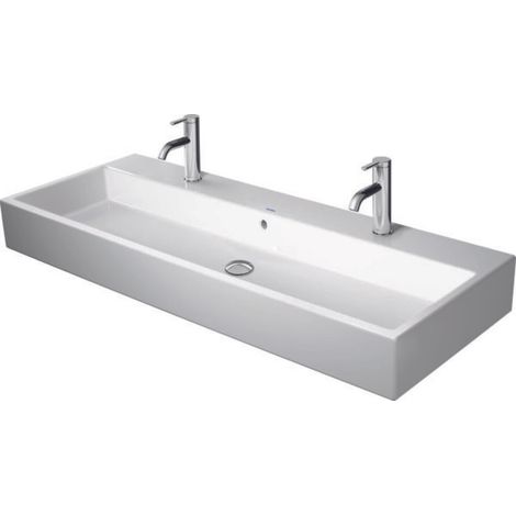 Duravit Vero Air lavabo, 120x47cm, avec trop-plein, 2 trous de (1/4)