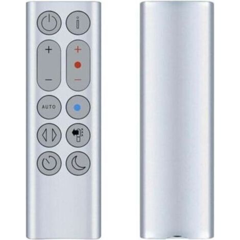 Télécommande de remplacement pour ventilateur de chauffage/purificateur d'air Dyson Pure Hot + Cool HP04 HP05 HP06 HP09 HP4A (couleur : argent) (1/4)