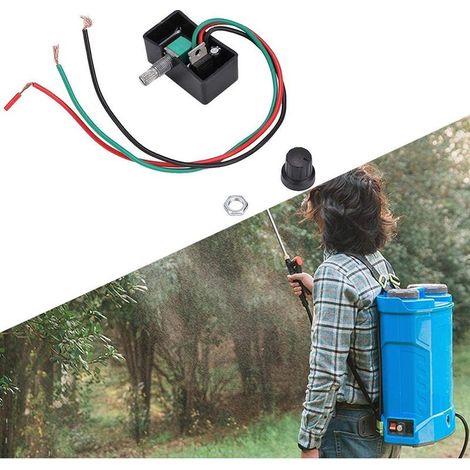 Electric sprayer speed controller 12V speed control switch agricultural accessory (1/4)