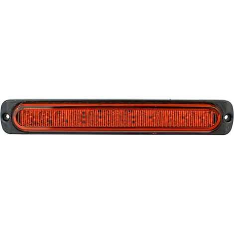 LED Seitenmarkierungsleuchte 12 LED 12-24V 114mm, gelbe Farbe