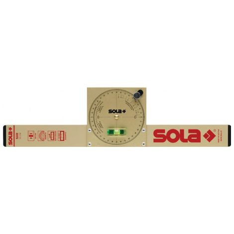 Niveau à bulle inclinable NAM 50 T 50cm alu.doré avec aimant SOLA