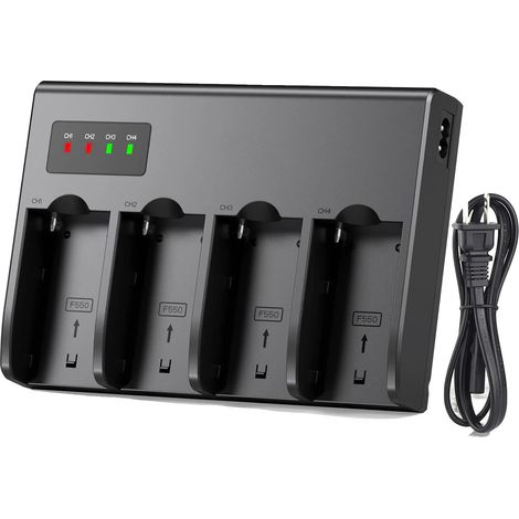 Batterie, Wiederaufladbar Lithium-Ionen, Breite Kompatibilität, Nur Ladegerät (1/2)
