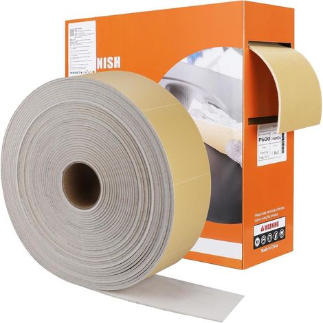 Schleifpapierrollen 115mm 25m Korn 800 Metall Holz Lack HMSZJ-800 (1/5)