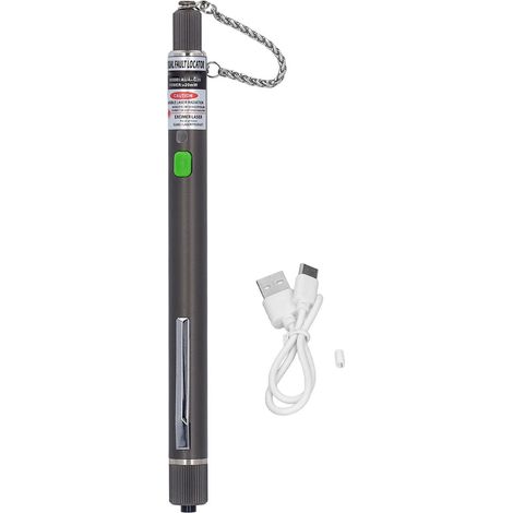 20 km Glasfasertester, Rotlichtquellenmessgerät mit VFL-Fehlerdetektor, optischer Ortungsstift. (1/5)